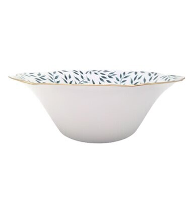 Royal Limoges Olivier Green Filet Green Salad Bowl 10.5 Inch V275-NYM12010V, MPN: V275-NYM12010V,