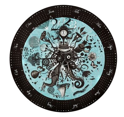 Vista Alegre Calendar Plate Calendar Plate 2023 21140323, MPN: 21140323,