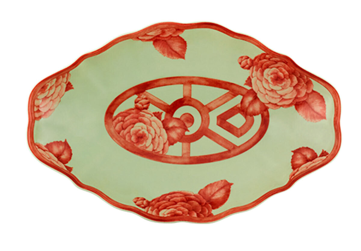 Vista Alegre The Meaning Small Platter Red 21141497, MPN: 21141497,