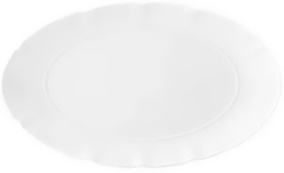 Vista Alegre Crown White Large Oval Platter 21120303, MPN: 21120303,