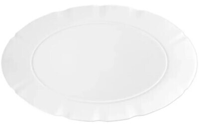Vista Alegre Crown White Medium Oval Platter 21120302, MPN: 21120302,