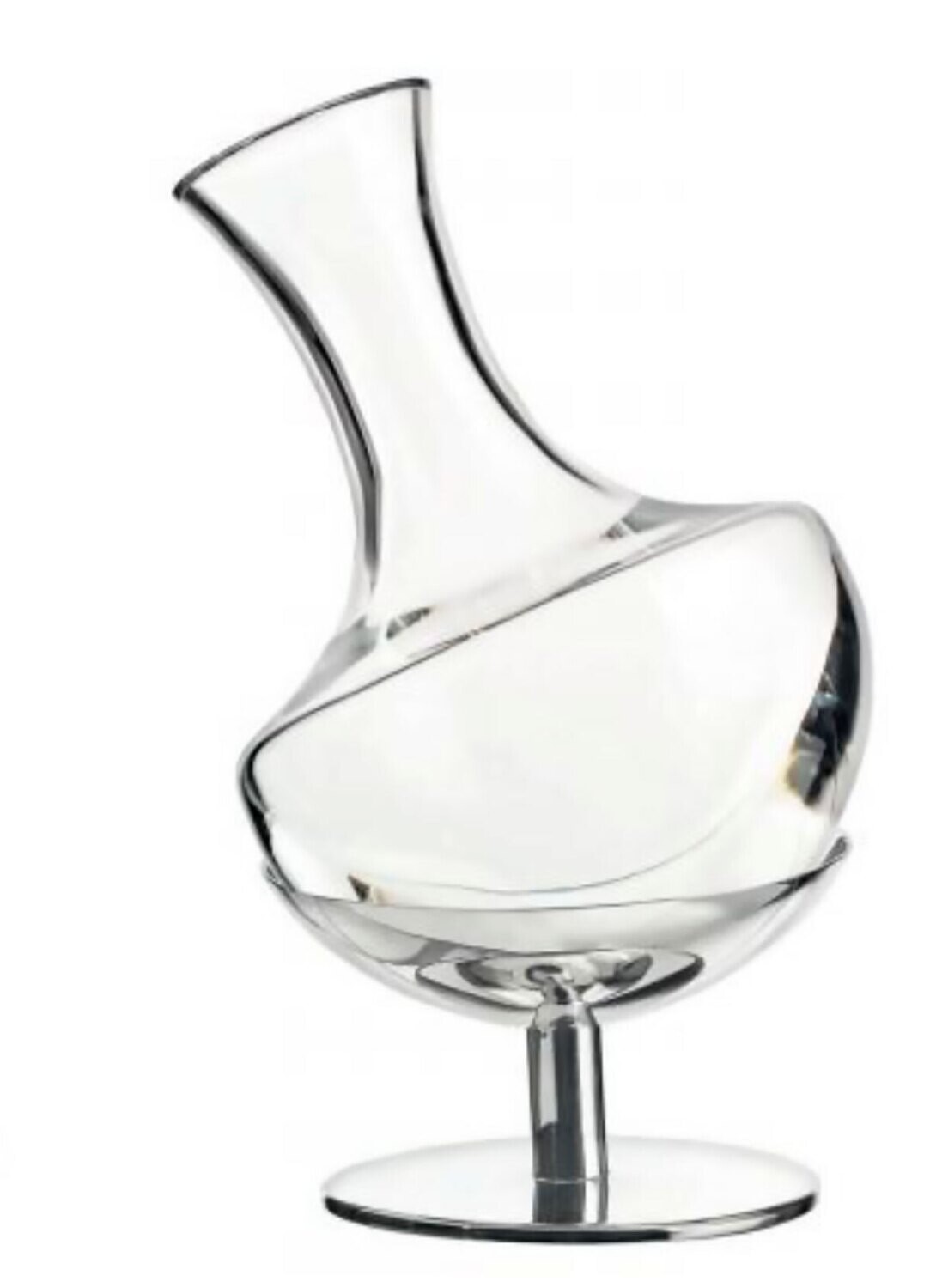 Vista Alegre Imperio Decanter With Silver Plated Base 48000329, MPN: 48000329,