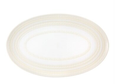 Vista Alegre Ivory Oval Platter 15 Inch 21137616, MPN: 21137616,