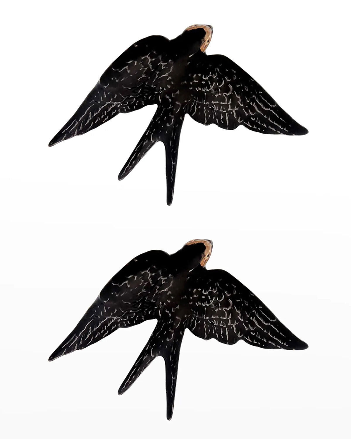 Bordallo Pinheiro Pinheiro Arte Bordallo Pinheiro Swallow 4 Set of 2 65025369, MPN: 65025369,