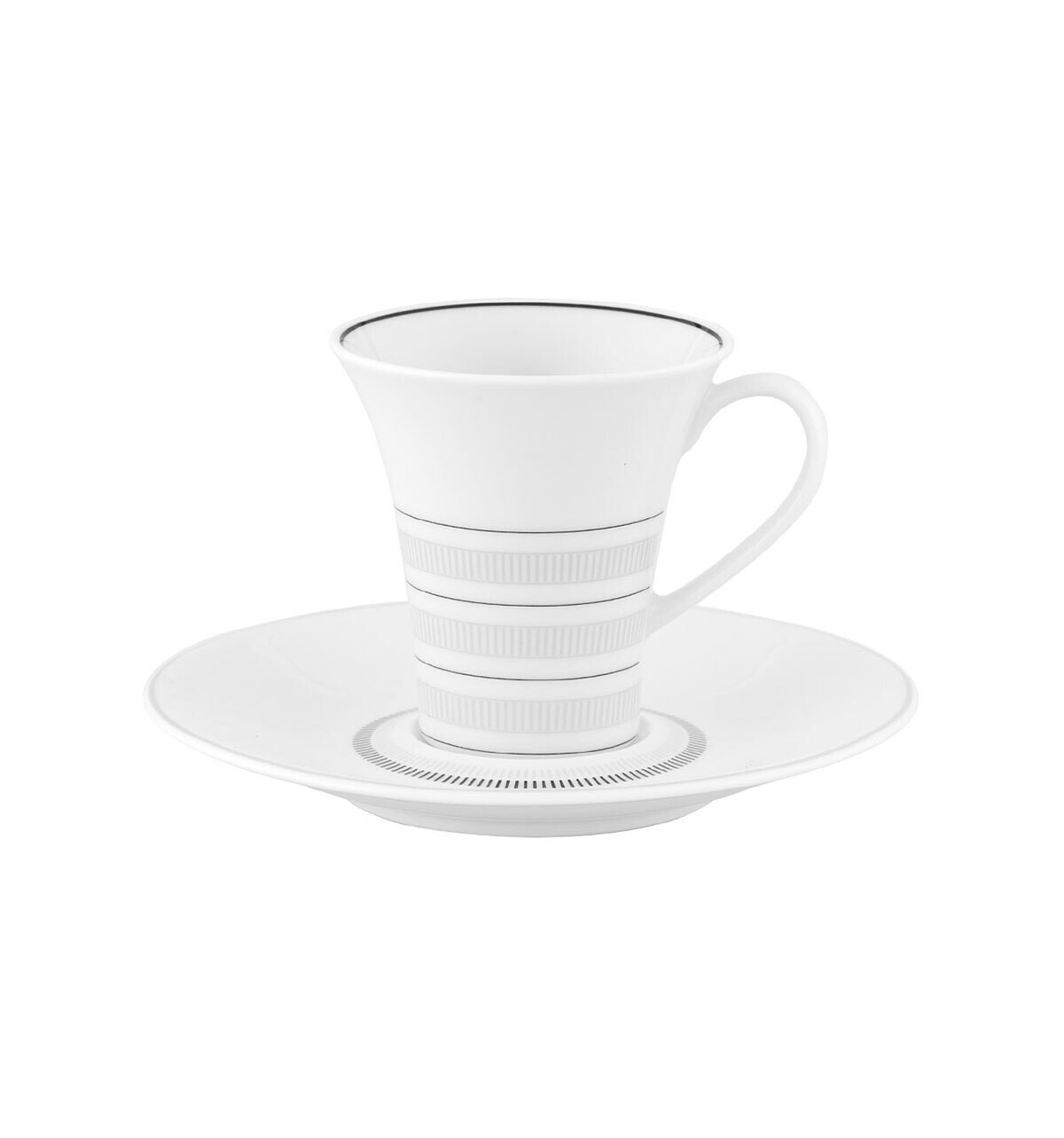Vista Alegre Elegant Coffee Cup &amp; Saucer 21133391, MPN: 21133391,