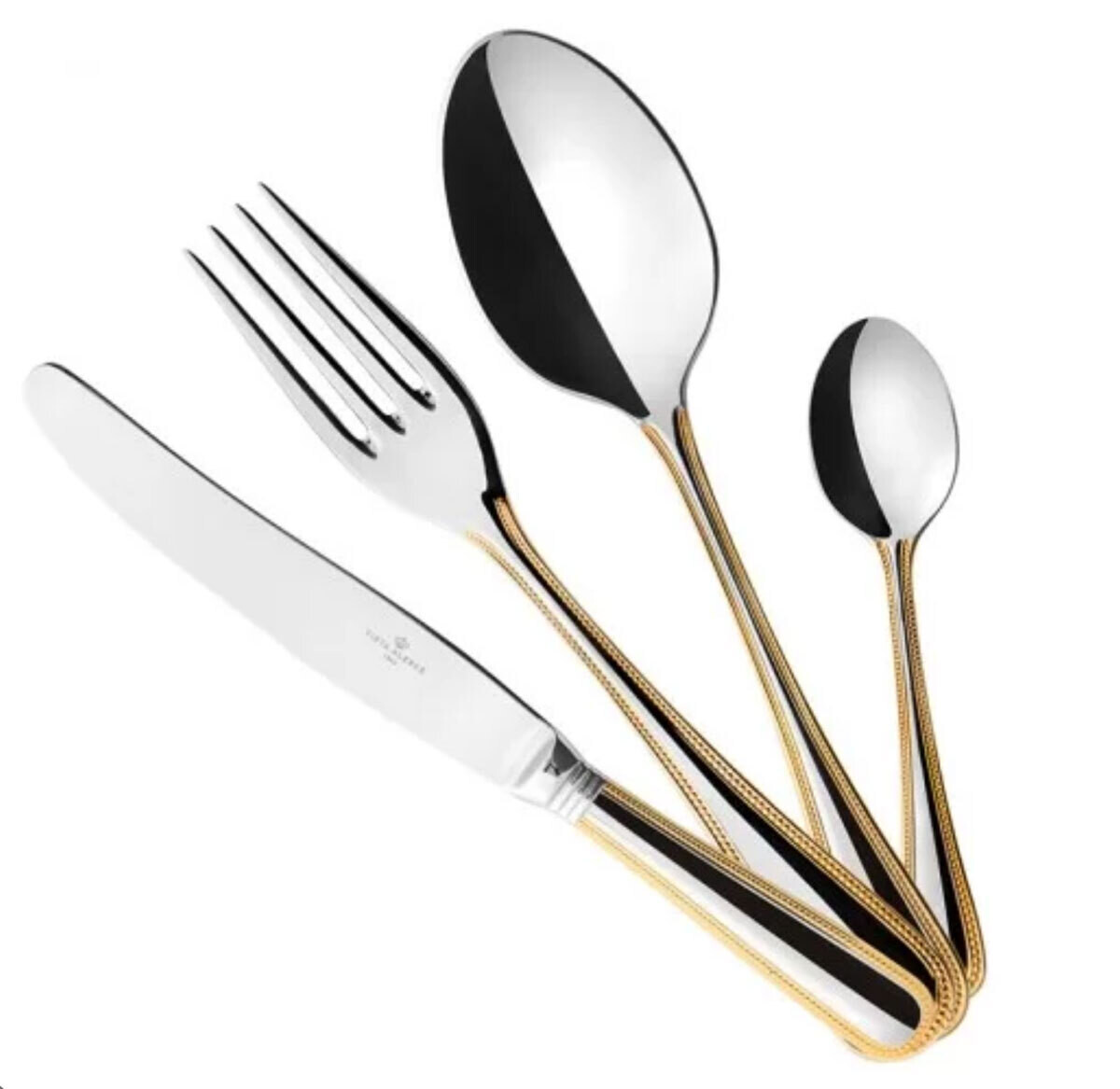 Vista Alegre Perle D&quot;Or 24 Piece Cutlery Set With Canteen 27021970, MPN: 27021970,