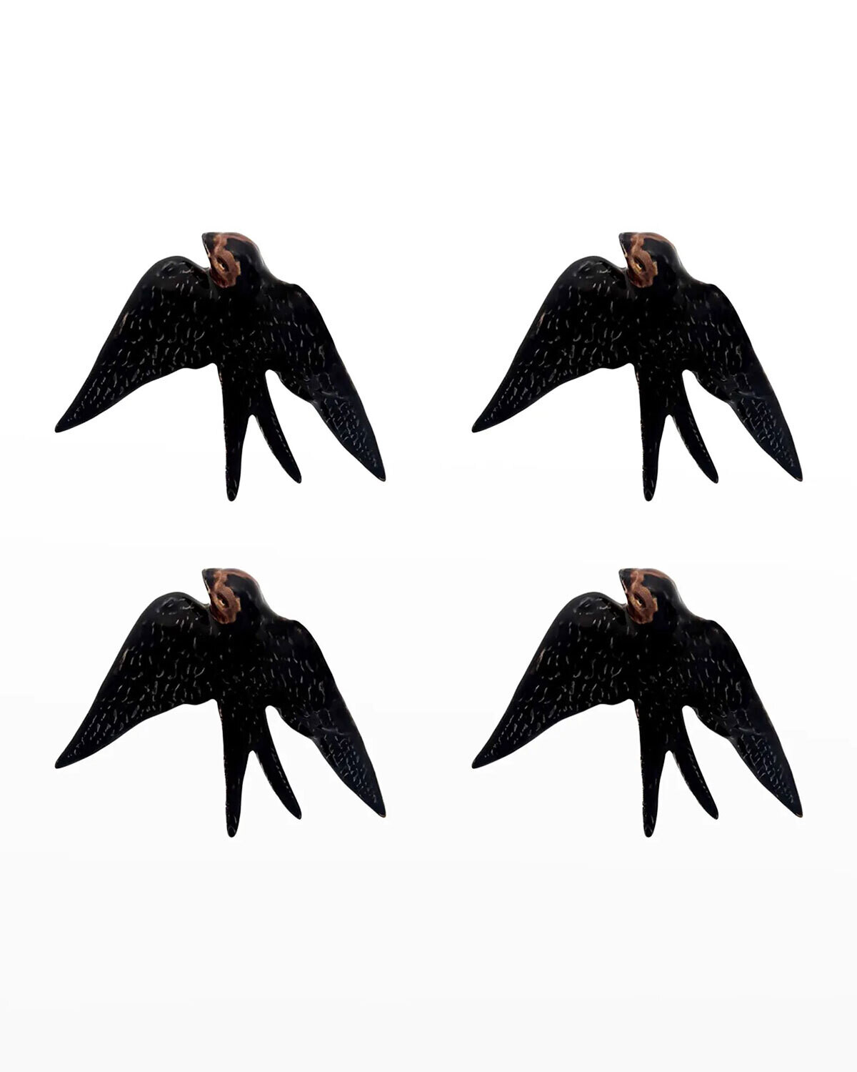 Bordallo Pinheiro Pinheiro Arte Bordallo Pinheiro Swallow 2 Set of 4 65025336, MPN: 65025336,