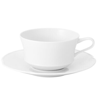 Vista Alegre Crown White Tea Cup And Saucer 21120295, MPN: 21120295,
