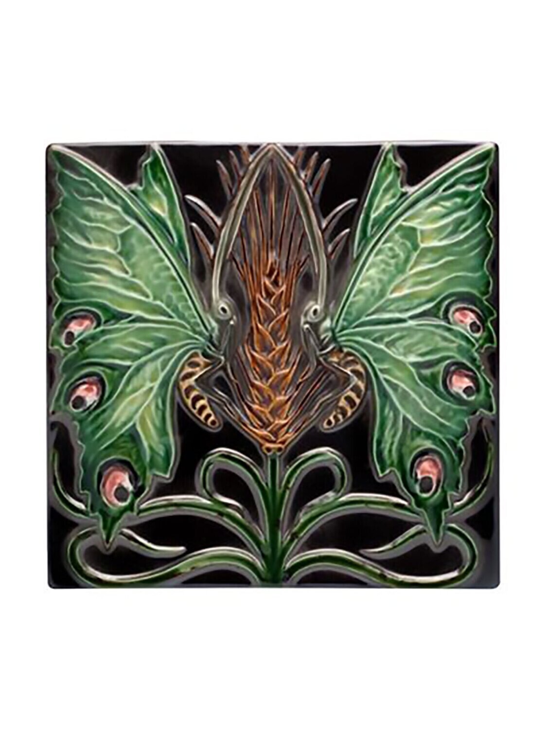Bordallo Pinheiro Pinheiro Tiles Tile Butterfly 19 65003592, MPN: 65003592,