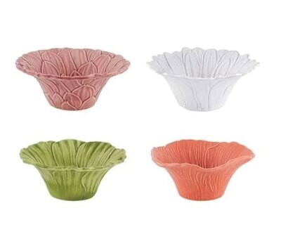 Bordallo Pinheiro Pinheiro Maria Flor Set of Four Assorted Bowls 65028863, MPN: 65028863,