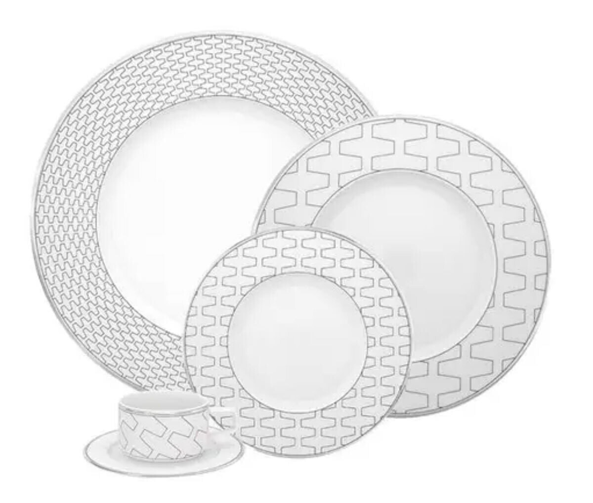 Vista Alegre Trasso 5 Piece Place Setting 21132040, MPN: 21132040,