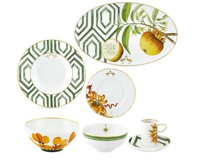 Vista Alegre Amazonia 12 Pieces Set With Pasta Plate 21138199, MPN: 21138199,