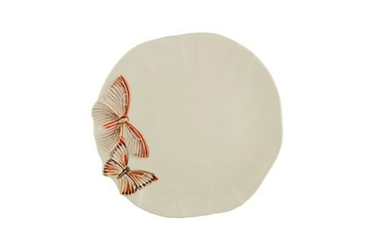 Bordallo Pinheiro Cloudy Butterflies By Claudia Schiffer 4 Piece Place Setting 65030848