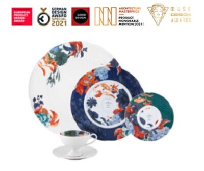Vista Alegre Duality 12 Pieces Set With Pasta Plate 21138208, MPN: 21138208,