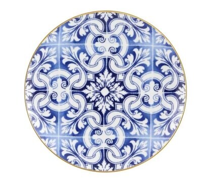 Vista Alegre Transatlantica Tile Dinner Plate 21130379, MPN: 21130379,