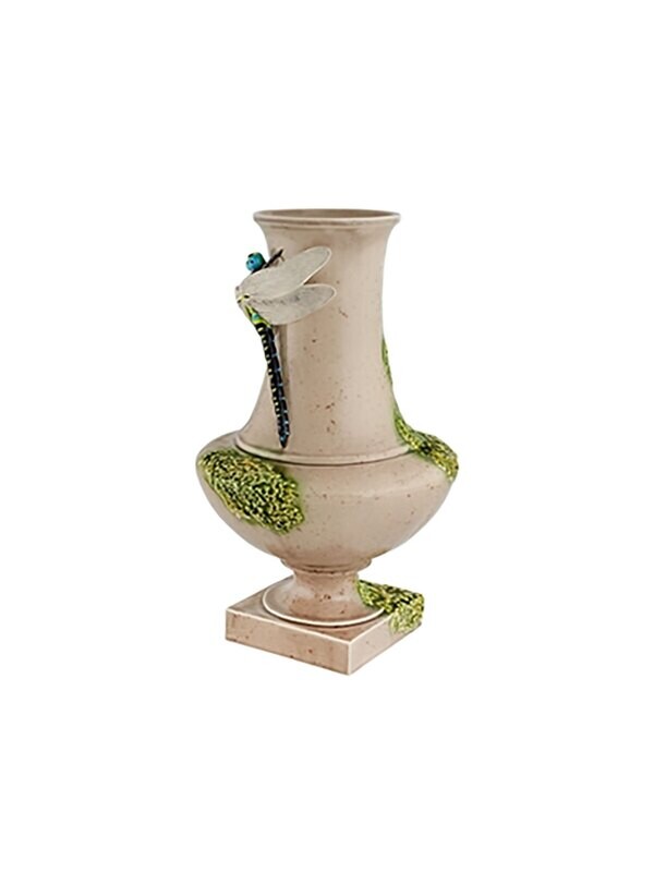 Bordallo Pinheiro The Meaning Vase 50cm With Dragonfly 65030589