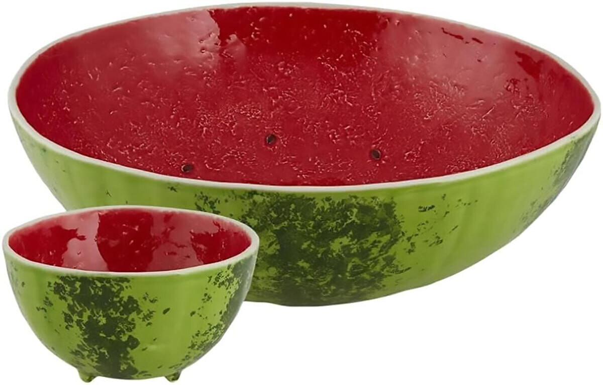 Bordallo Pinheiro Watermelon 5 Pieces Salad Serving Set 65028882