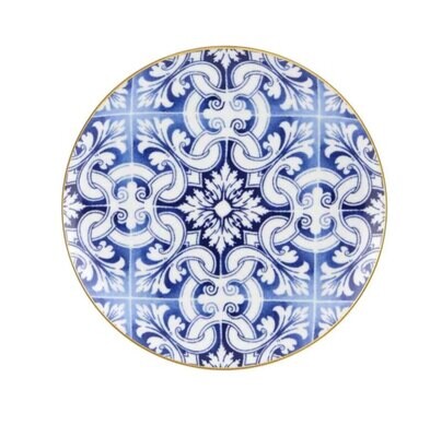 Vista Alegre Transatlantica Tile Dessert Plate 21130380, MPN: 21130380,