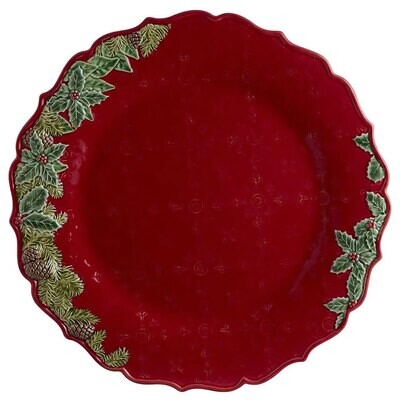 Bordallo Pinheiro Pinheiro Christmas Garland Charger Set of 2 65021616, MPN: 65021616,
