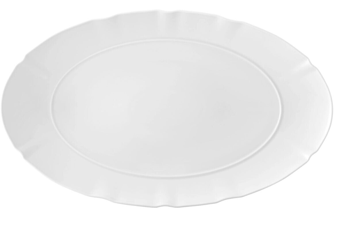Vista Alegre Crown White Oval Platter Xl 21120304