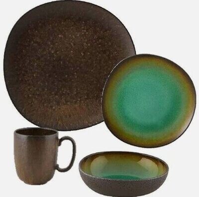 Casa Alegre Amazonia 4 Piece Place Setting 37004857, MPN: 37004857,
