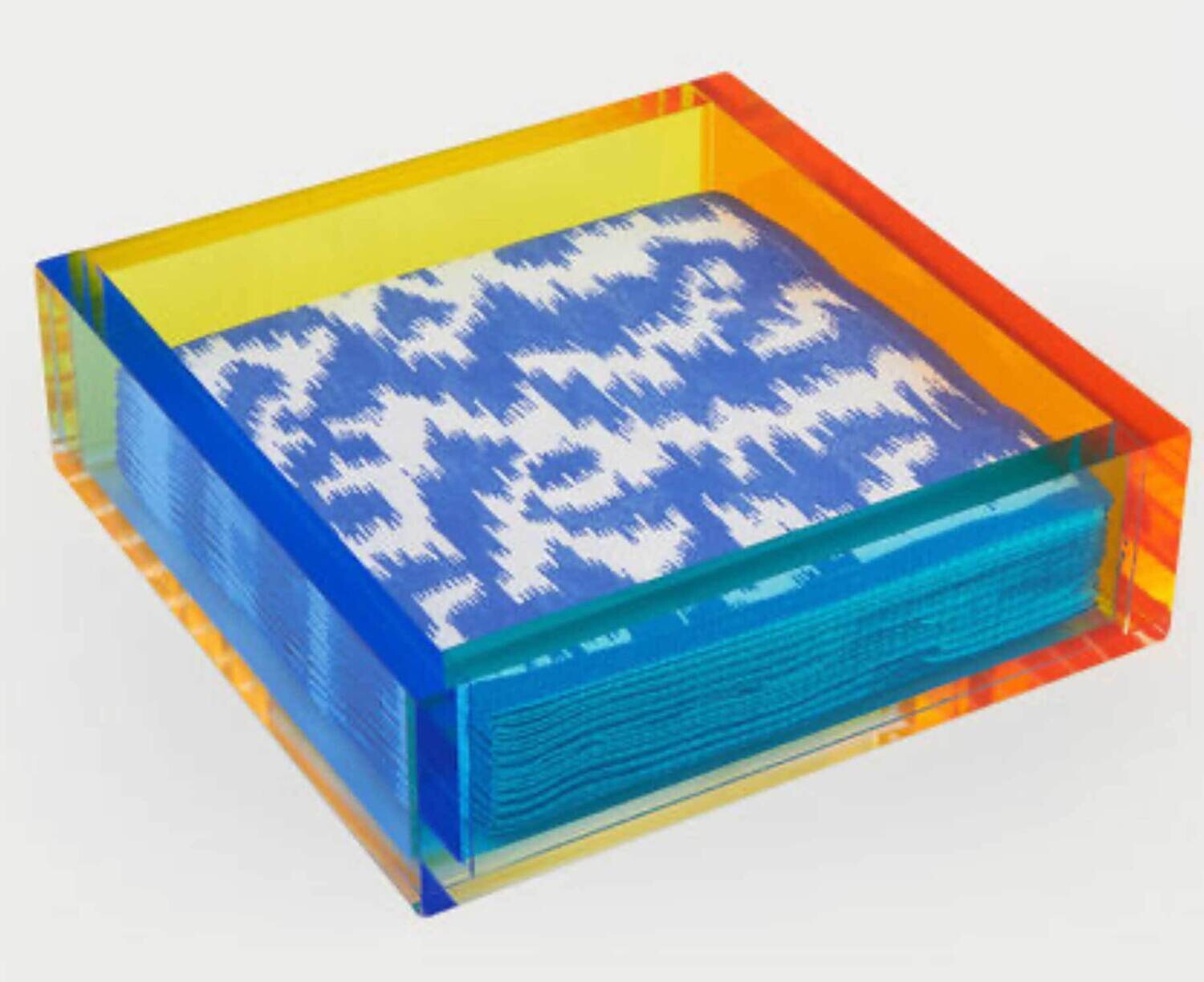 Tizo Lucite Coctail Multi Color Napkin Holder HA190MCNP, MPN: HA190MCNP,