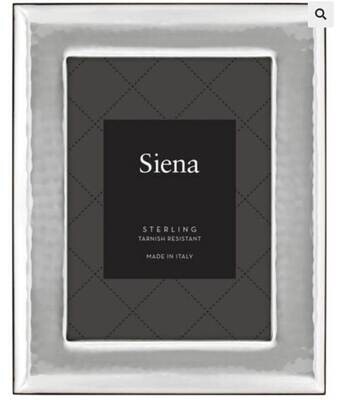 Tizo Wide Hammered Sterling Silver Picture Frame 4 x 6 Inch 5068-46, MPN: 5068-46,