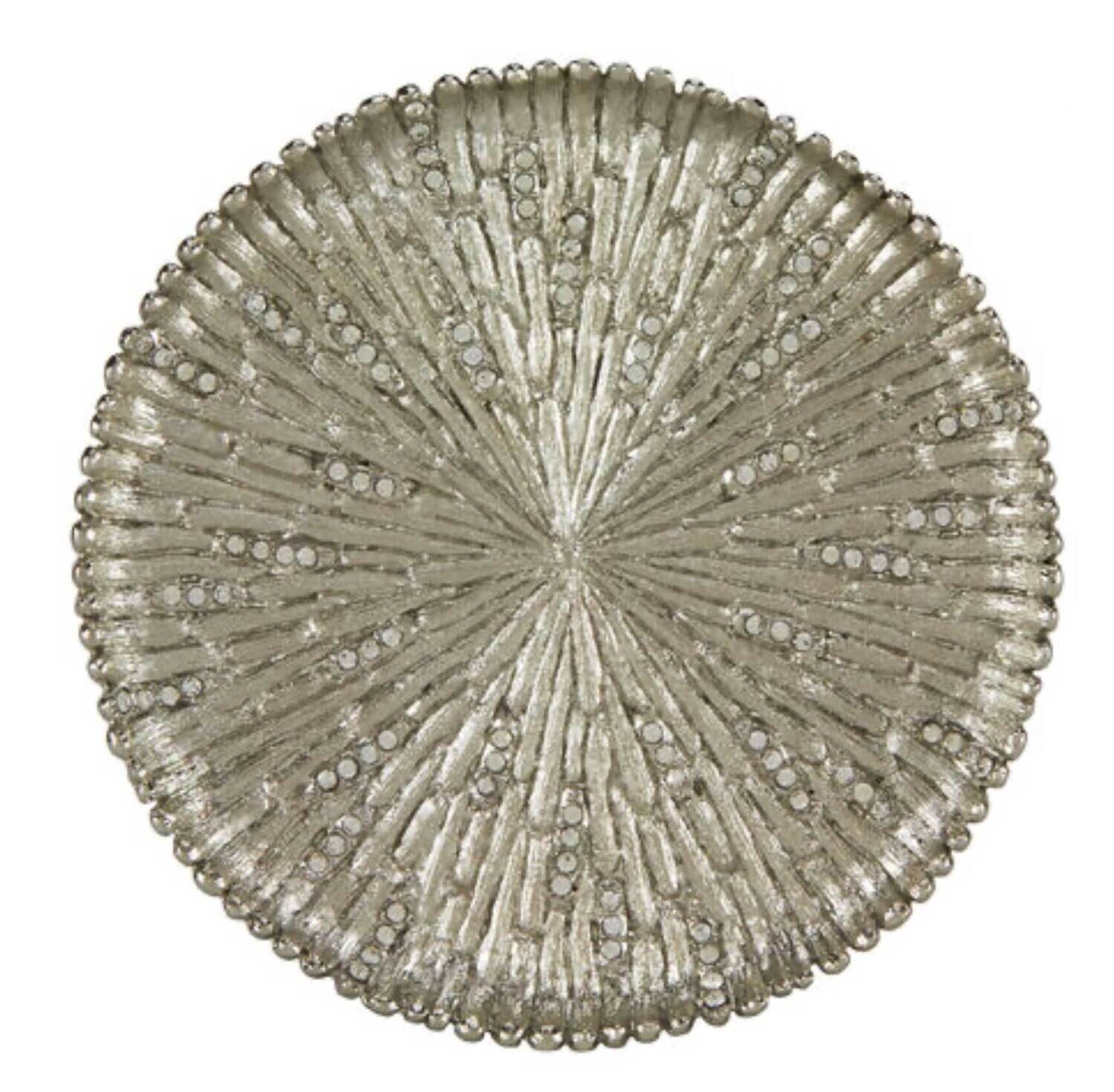 Tizo Round Silver Coaster RS409SLCO, MPN: RS409SLCO,