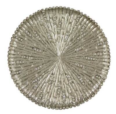 Tizo Round Silver Coaster RS409SLCO, MPN: RS409SLCO,