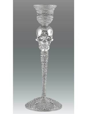 Tizo Skeleton Candle Holder Jeweltone RS401CS, MPN: RS401CS,