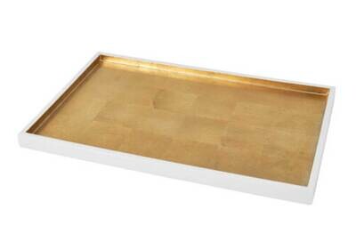 Tizo Gold Leaf Large Tray Platter RD851GDLG, MPN: RD851GDLG,