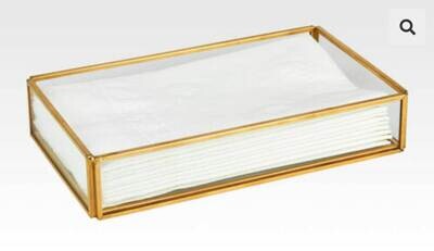 Tizo Brass Towel Tray Napkin Holder CR867GDNP, MPN: CR867GDNP,