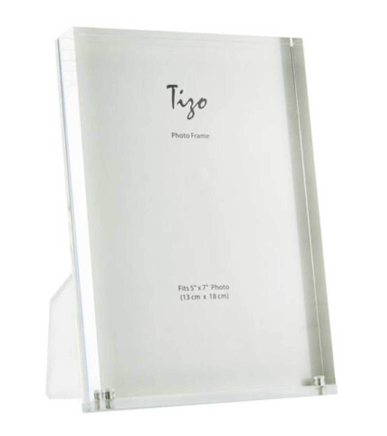 Tizo Acrylic Picture Frame Clear 4 x 4 Inch HA158CL44