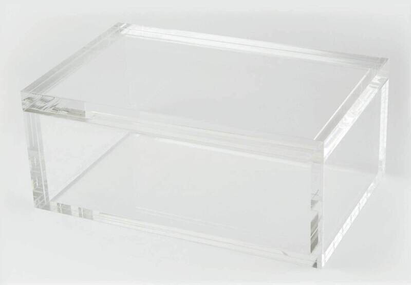 Tizo Lucite Box Clear 7.5x5.75x2.75 HA161CLBX