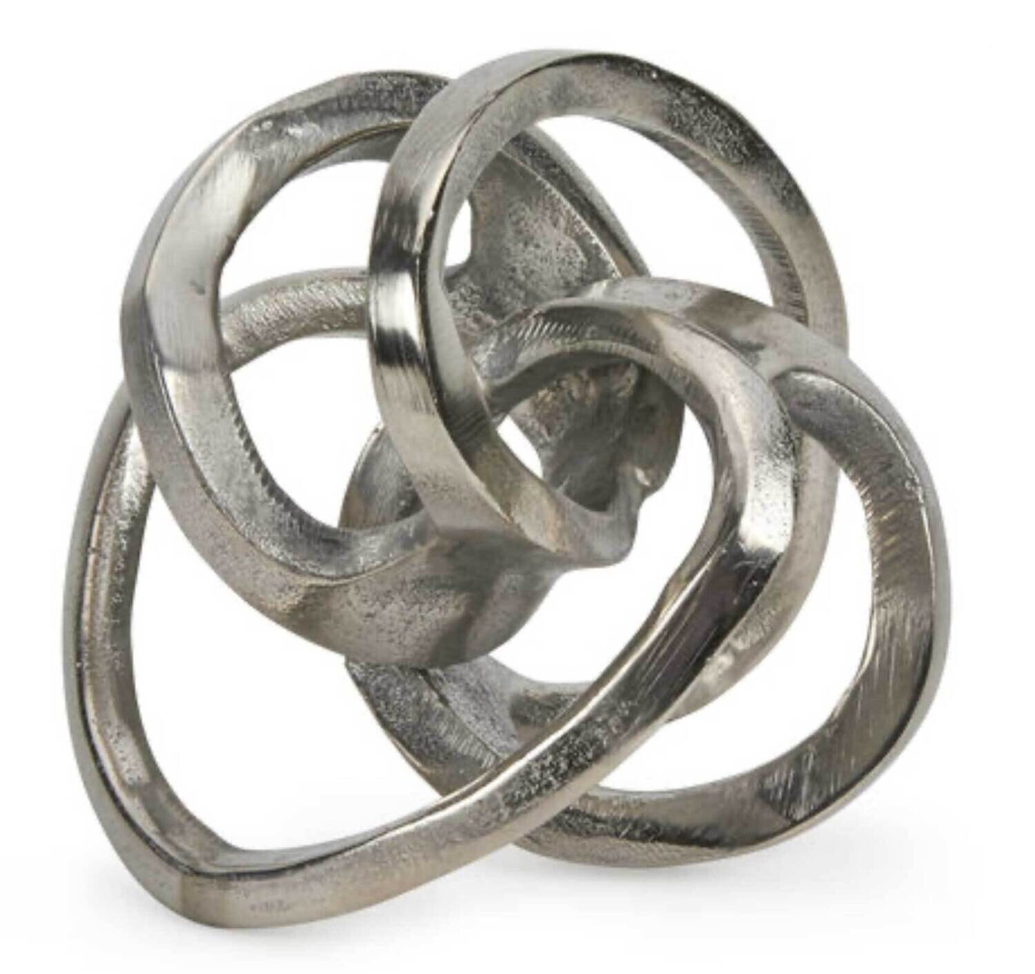 Tizo Metal Scluptur Large Silver 10_9.5_9.5 ZA688SLSC, MPN: ZA688SLSC,