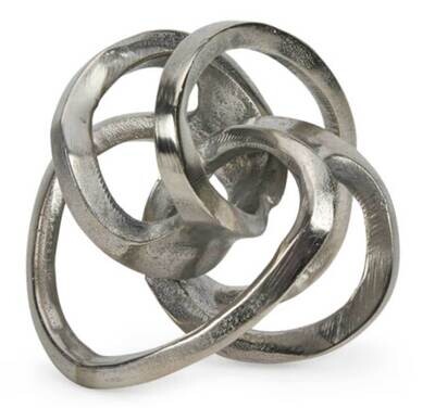 Tizo Metal Scluptur Large Silver 10_9.5_9.5 ZA688SLSC, MPN: ZA688SLSC,