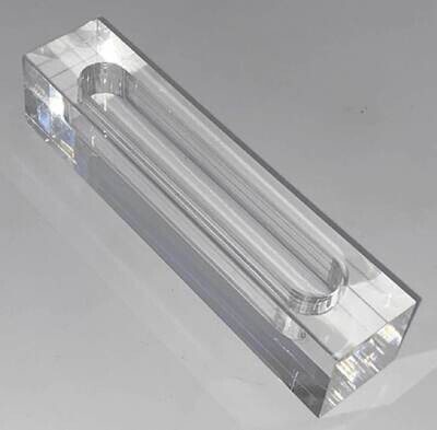 Tizo Lucite Clear Mezuzah HA915CLMZ, MPN: HA915CLMZ,