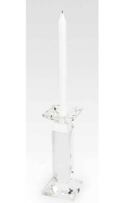 Tizo Pillar Candle Holder Medium Crystal PH184CH/M, MPN: PH184CH/M,