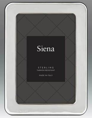 Tizo Rounded Corners Sterling Silver Picture Frame 4 x 6 Inch 1712-46, MPN: 1712-46,