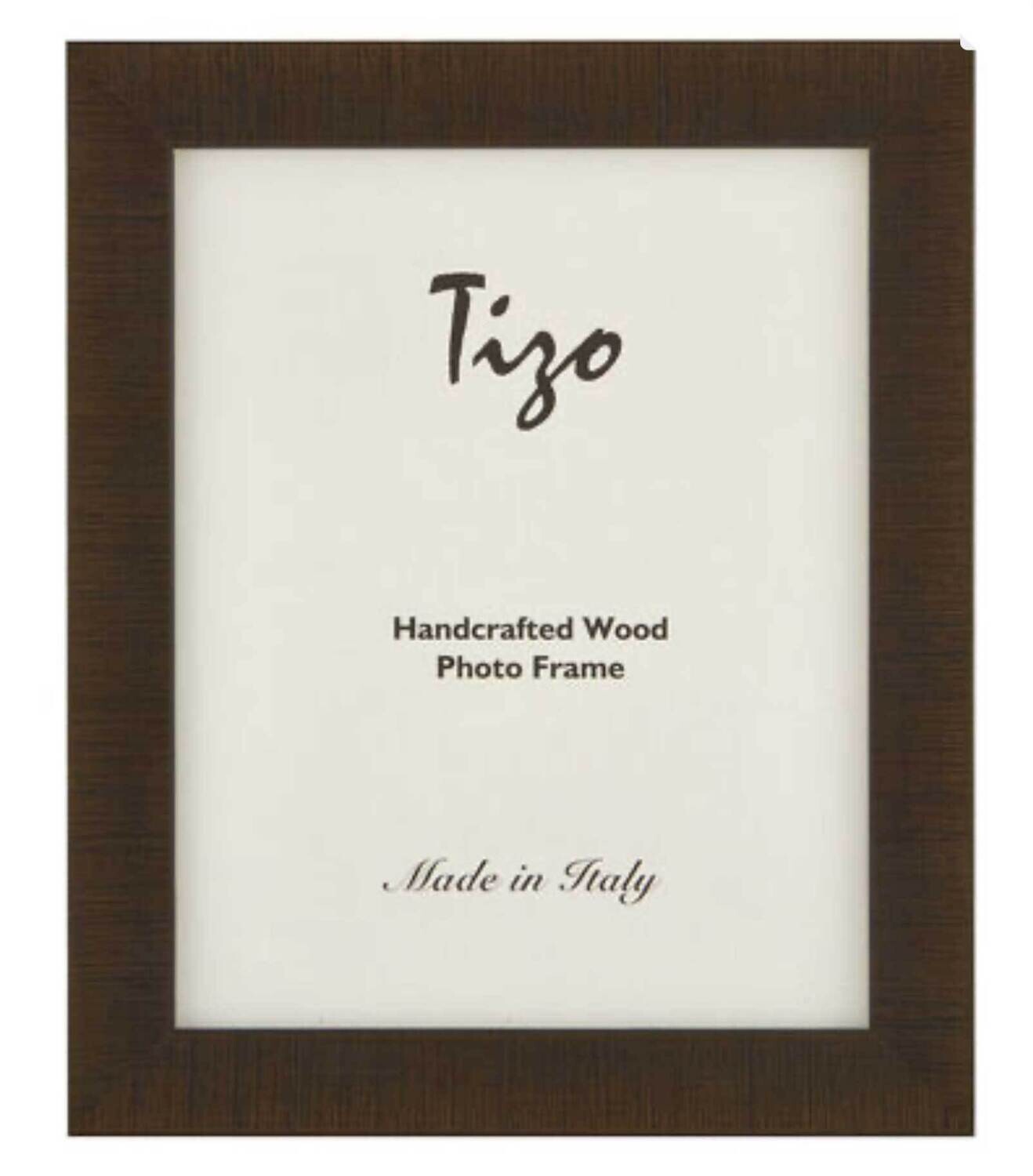 Tizo Dark Brown Wooden Picture Frame 4 x 6 Inch 317BRN46