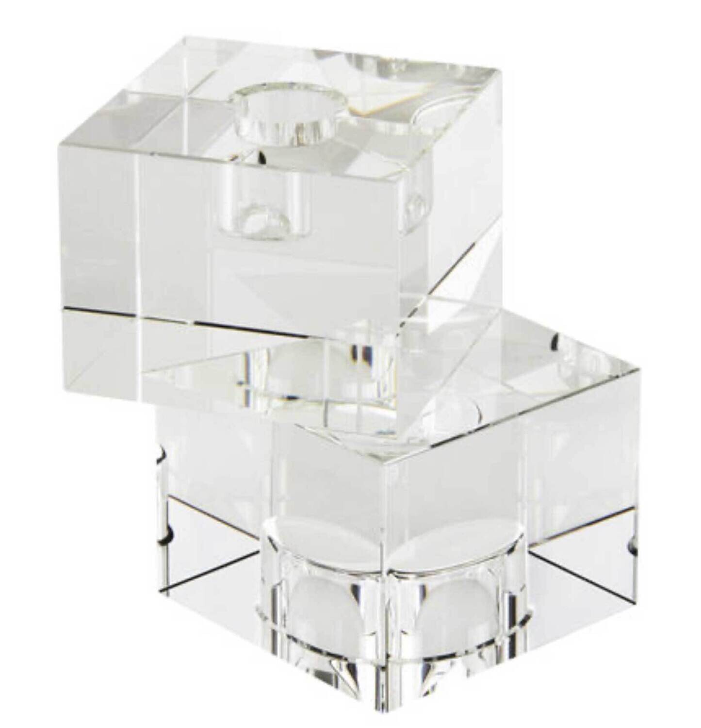 Tizo Cubes Large Glass Votive PH113CS/L