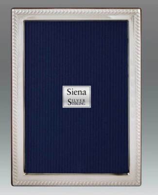 Tizo Plain Deco Sterling Silver Picture Frame 5 x 7 Inch 1871-57, MPN: 1871-57,