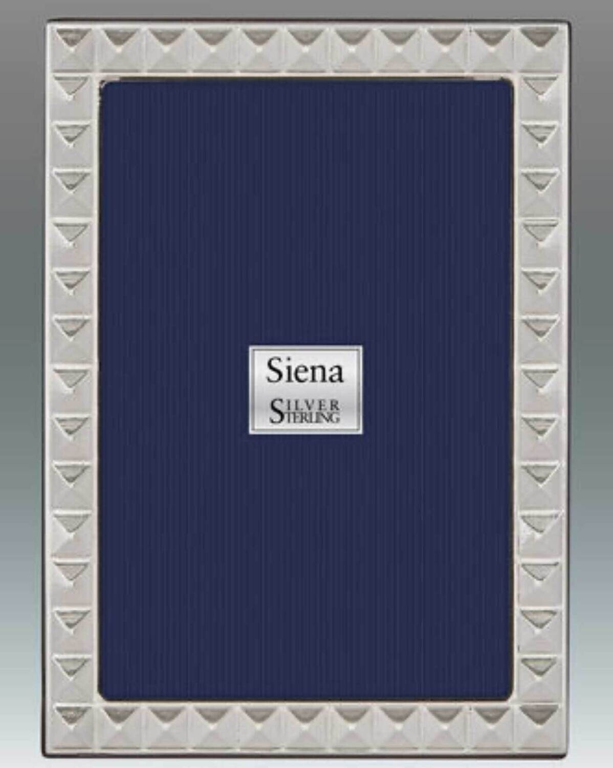 Tizo Diamond Pyramid Sterling Silver Picture Frame 5 x 7 Inch 1892-57, MPN: 1892-57,