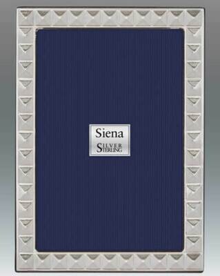Tizo Diamond Pyramid Sterling Silver Picture Frame 5 x 7 Inch 1892-57, MPN: 1892-57,