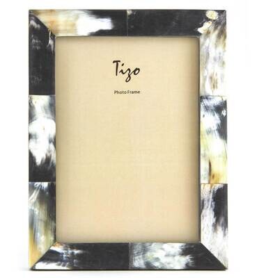Tizo Black Horn 4 x 6 Inch Picture Frame W442-46, MPN: W442-46,