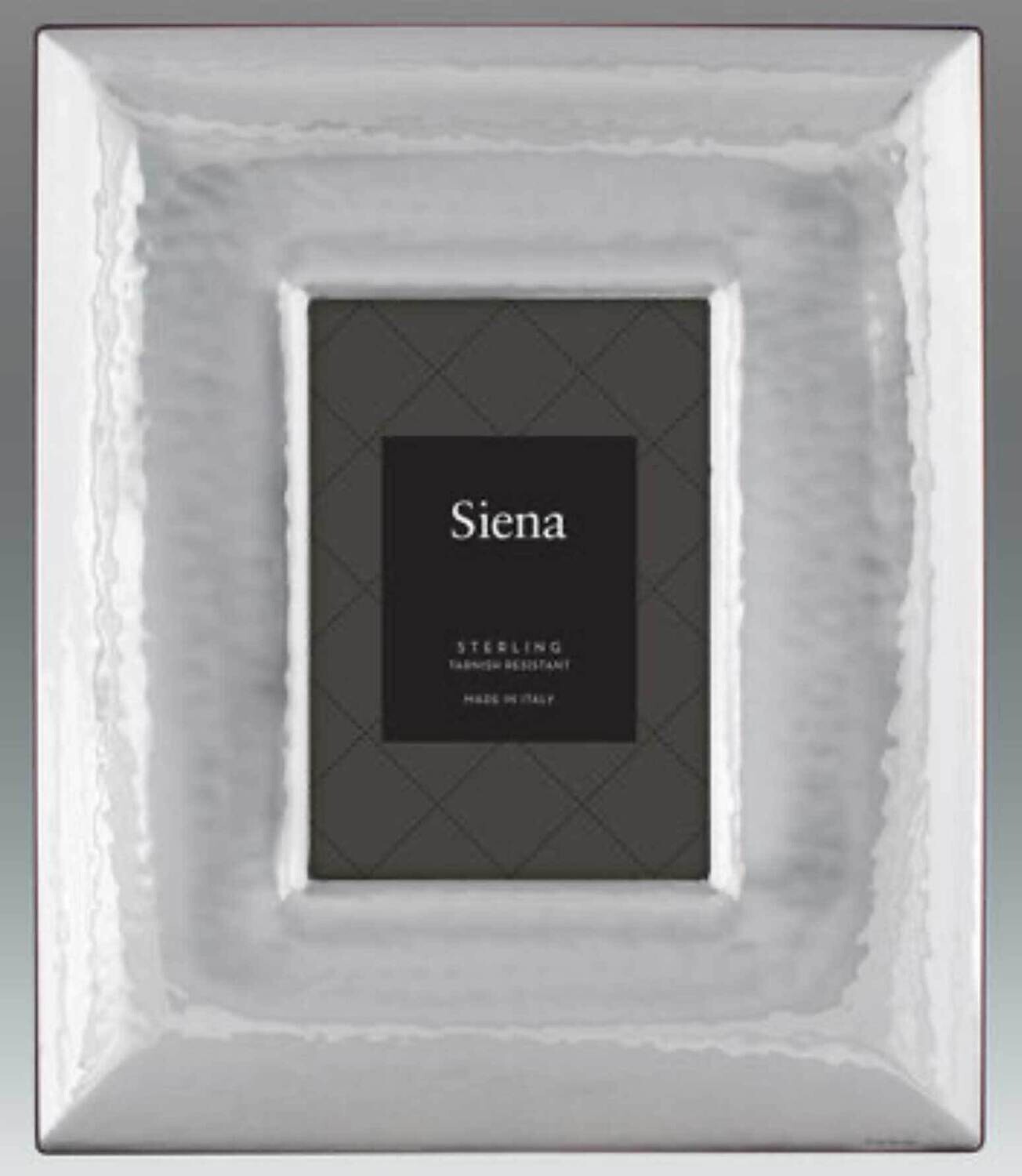 Tizo Wide Hammered Sterling Silver Picture Frame 8 x 10 Inch 803-80, MPN: 803-80,