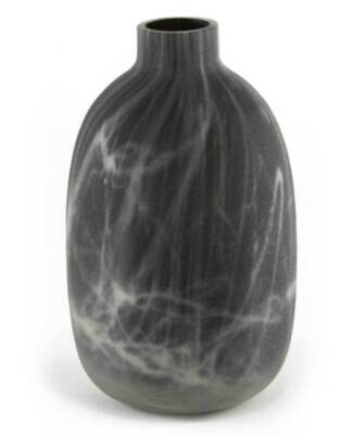 Tizo Hand Blown Marbled Vase Tall 6.5_ H Blue P230BLUVS, MPN: P230BLUVS,