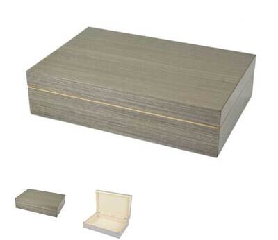Tizo Empty Box Grey 10_ x 7.5_ x 3.5 FS841GYBX, MPN: FS841GYBX,