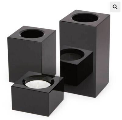 Tizo Tealite Black Large Tealight Holder PH143BKCS, MPN: PH143BKCS,