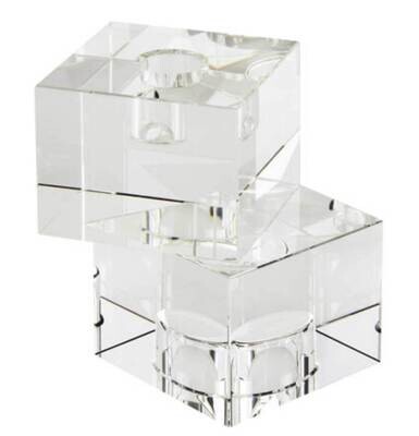 Tizo Cubes Small Glass Votive PH111CS/S, MPN: PH111CS/S,